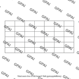Flat universe spacetime grid