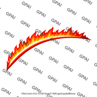 Burning front