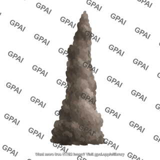 Conical shrub
