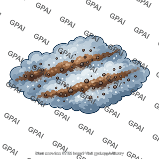 Gas and dust