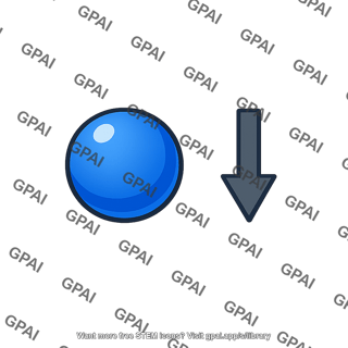 Free electron spin down