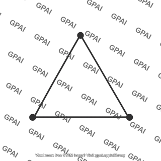 Equilateral triangle binary geometry
