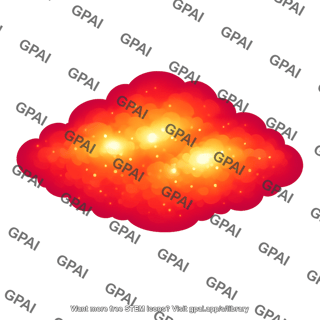 Infrared emission cloud