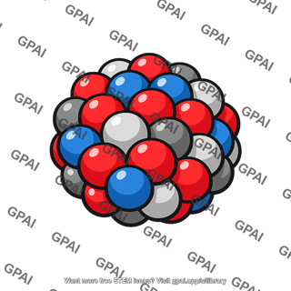 Atomic nucleus nucleon cluster
