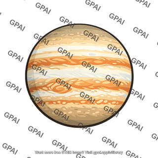 Jupiter without great red spot