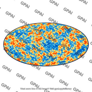 Cosmic microwave background sky