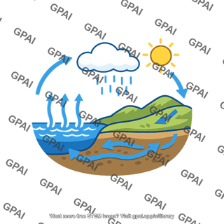 Hydrologic cycle diagram