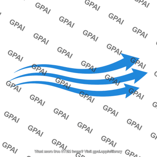Prevailing wind arrow