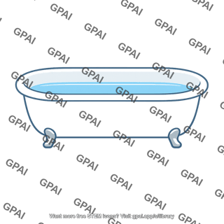 Water bathtub lukewarm
