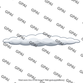 Flat widespread cloud