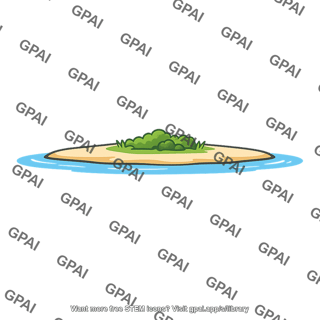 Low lying island