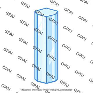 Ice crystal column