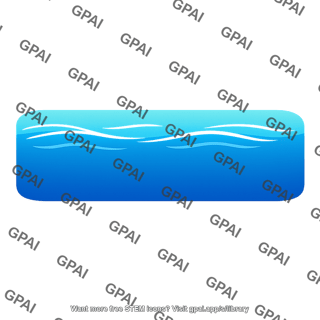 Ocean water symbol