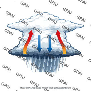 Thunderstorm mature stage