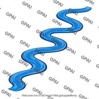Winding river