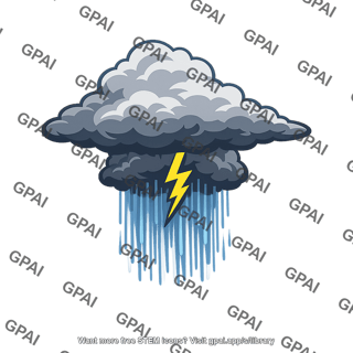 Thunderstorm cloud