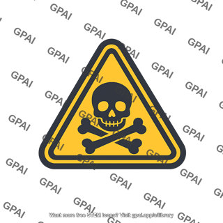 Poison hazard symbol