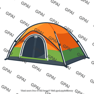 Campsite tent