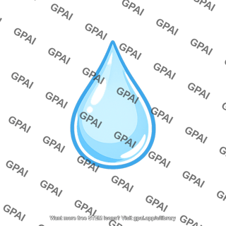 Perspiration droplet