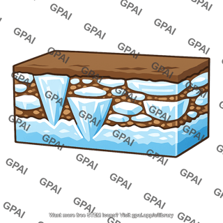 Ice rich permafrost