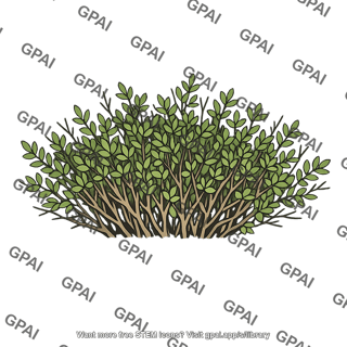 Green shrub