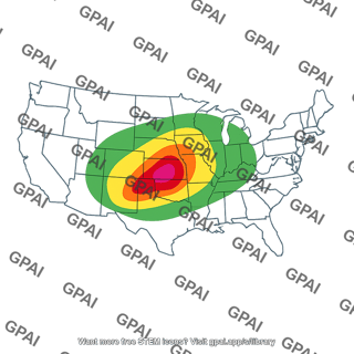 Convective outlook map