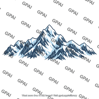 Snow capped mountains