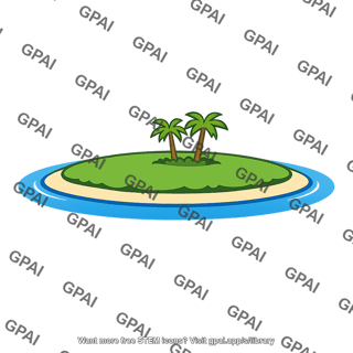 Tropical island