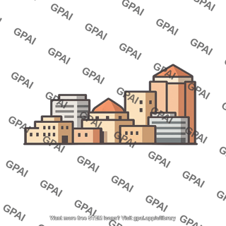 Desert city buildings