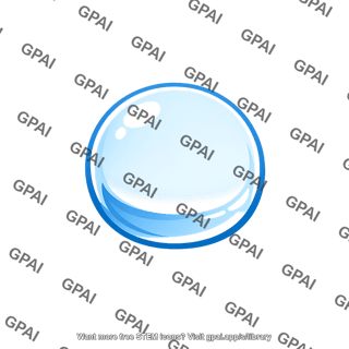 Water droplet bead