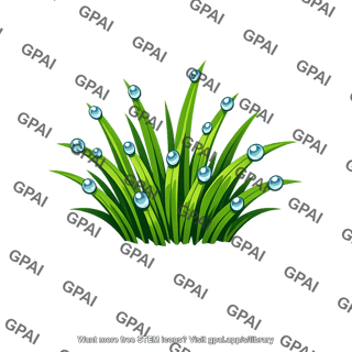 Grass dewy