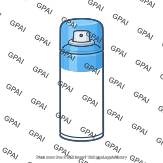 Spray deodorant can