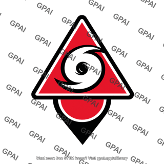 Hurricane watch warning icon