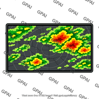 Doppler radar display