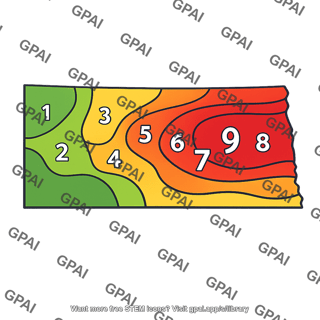K index map