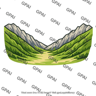 Mountain valley protected