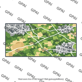 Satellite image land surface