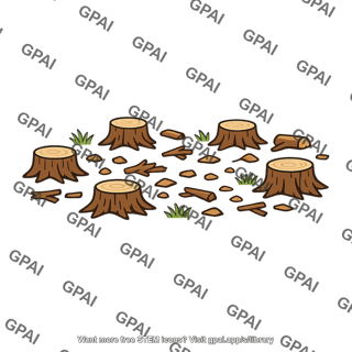 Forest cut