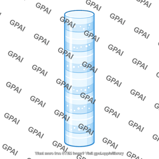 Glacial ice core