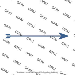 Wind direction arrow