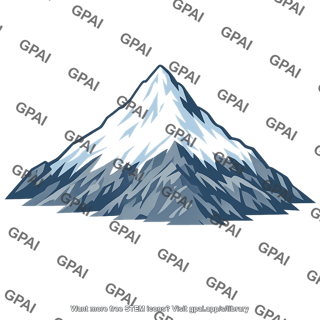Snow capped mountain