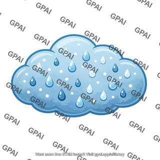 Saturated air with droplets