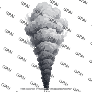 Smoke plume