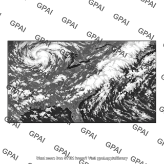 Satellite visible image