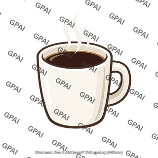 Cup hot coffee
