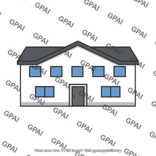 Building peaked roof