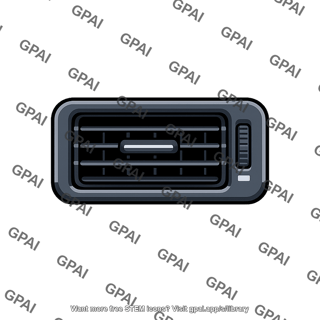 Car air conditioner vent