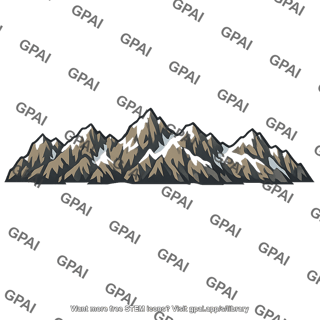 Rocky mountain range