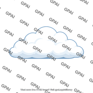 Fair weather cumulus cloud