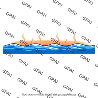 Ocean surface warm